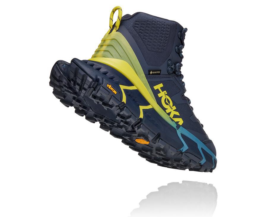 Hoka One One Yürüyüş Botları Kadın Mavi - Tennine Hike Gore-Tex - BU3864210